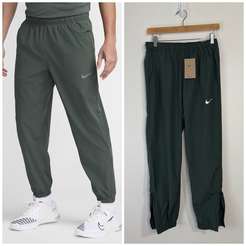 NWT Nike Form Men’s Dri-Fit Tapered Versatile Training Pants Size S Green